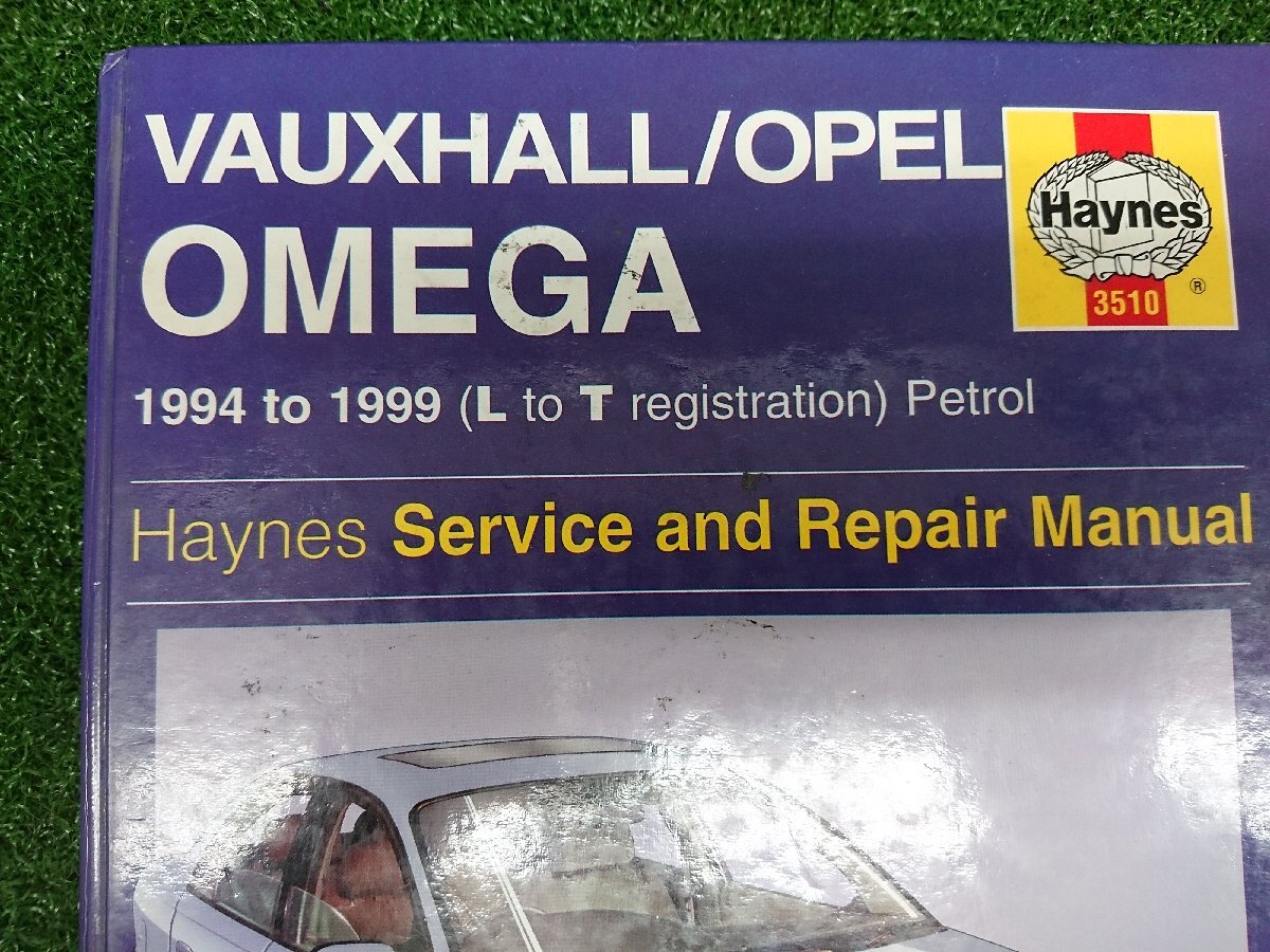 * secondhand goods *Haynes VAUXHALL/OPEL OMEGA foreign book service book service manual hard cover [ other commodity . including in a package welcome ]