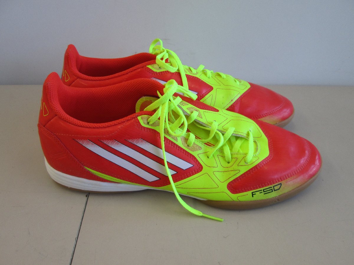 ★中古品★adidas アディダス サッカースパイク フットサル ランニングトレーニング 28cm 【他商品と同梱歓迎】_画像3