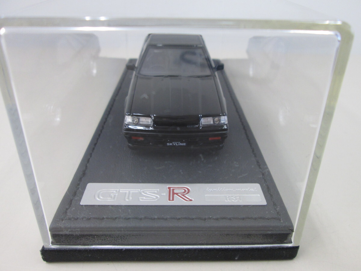 ★中古品★ミニカー ignition model イグニッションモデル スカイライン 2000 GTS-R R31 ブラック 0134【他商品と同梱歓迎_画像4