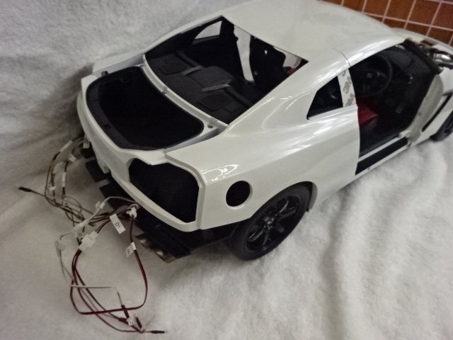 ★ジャンク★DeAGOSTINI GT-R NISMO 1/8 欠品あり ディアゴスティーニの画像4