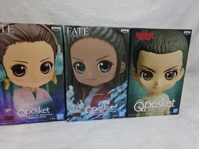 ★未開封品★Qposket FATE THE WINX SAGA STRANGER THINGS まとめ売り_画像1