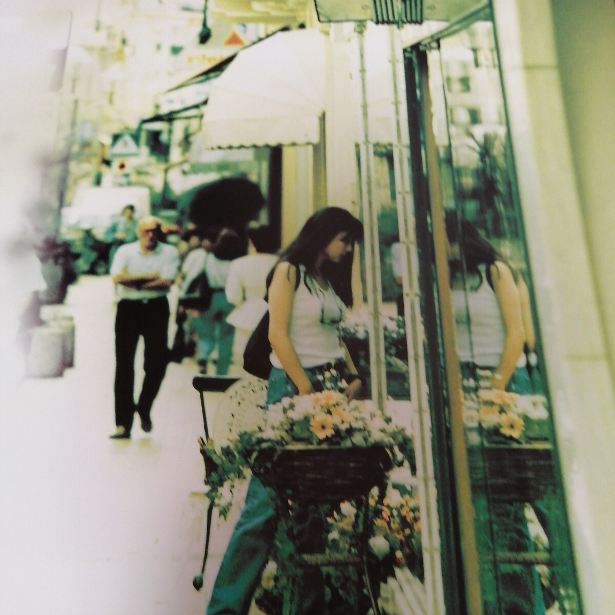 ZARD poster world is for sure future. middle B2 size rare slope . Izumi water photograph goods 