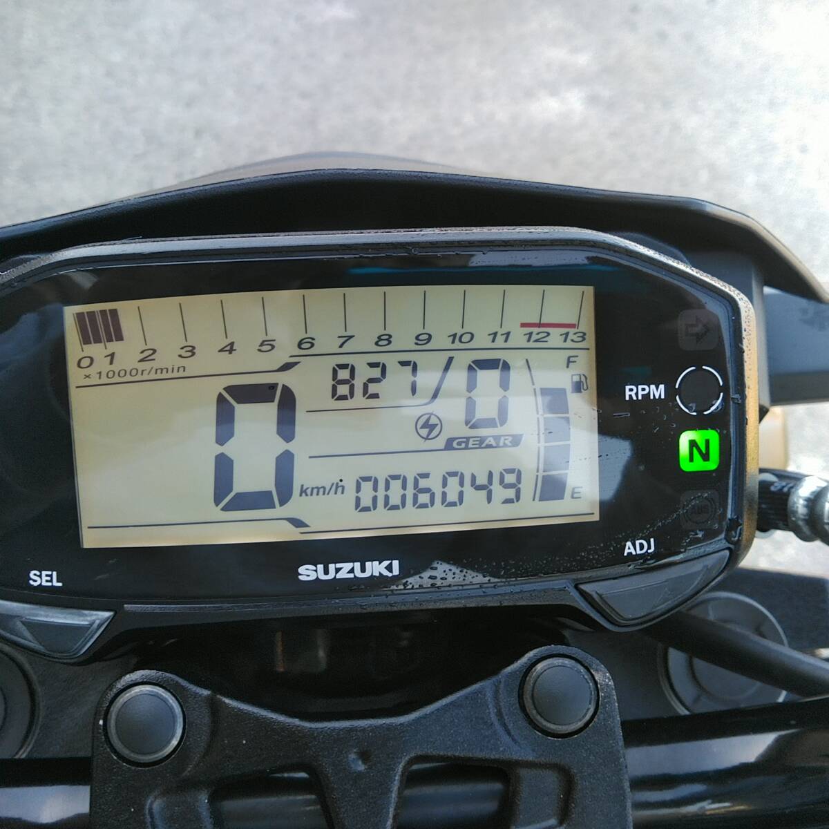 走行少ない GSX-S 125 実動車の画像3