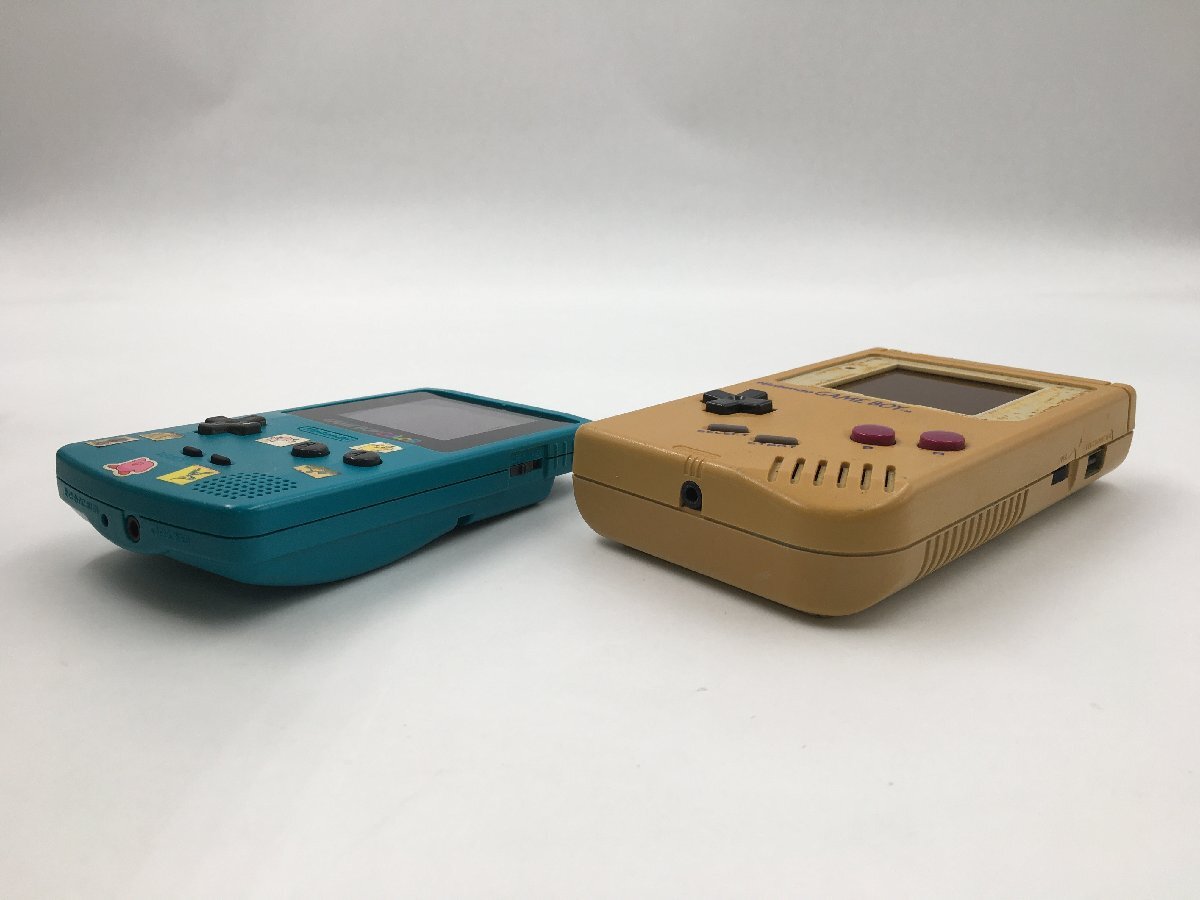 ♪▲【Nintendo】ゲームボーイアドバンス/ゲームボーイカラー/初代ゲームボーイ 3点セット AGB-001 他 まとめ売り 0401 7_画像2