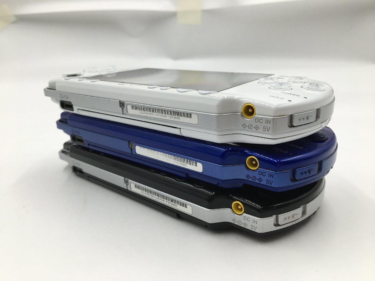 ♪▲【SONY ソニー】PSP PlayStation Portable 3点セット PSP-2000 まとめ売り 0401 7_画像4