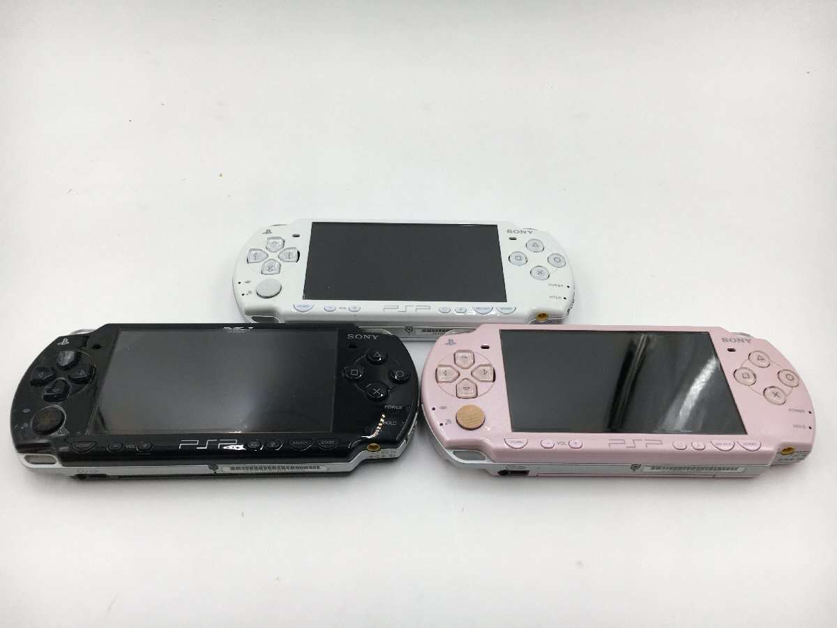 ♪▲【SONY ソニー】PSP PlayStation Portable 3点セット PSP-2000 まとめ売り 0402 7_画像1