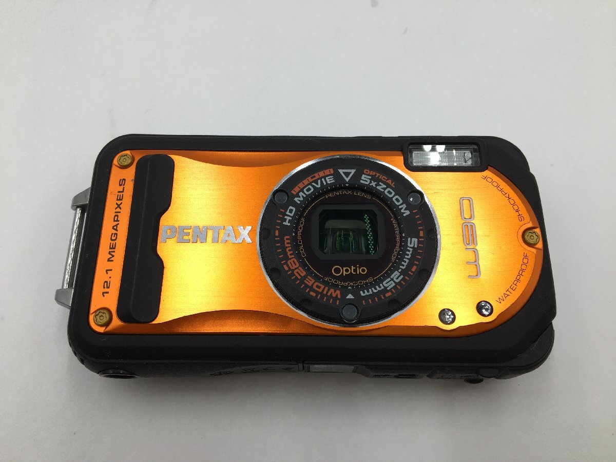 ♪▲【PENTAX ペンタックス】コンパクトデジタルカメラ Optio W90 0405 8_画像2