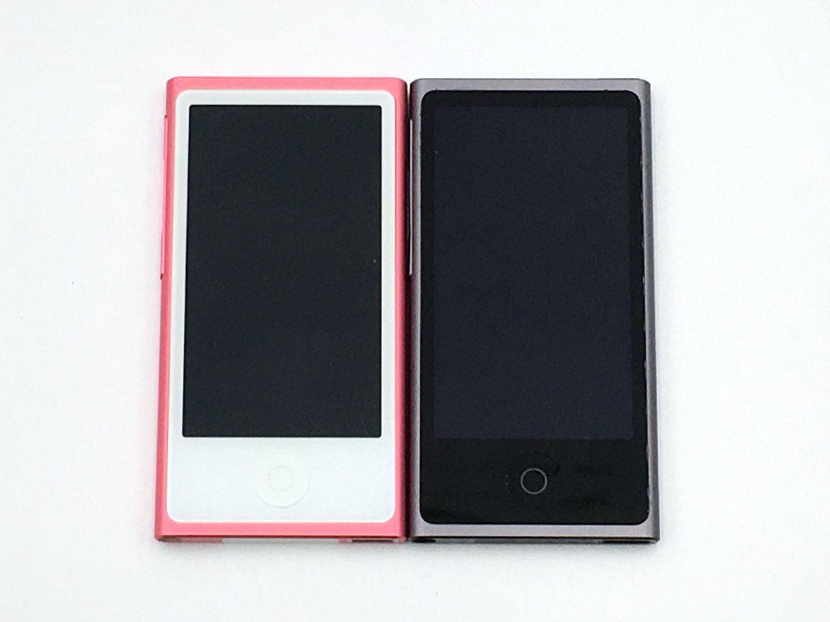 ♪▲【Apple アップル】iPod nano 7世代 MD475J MKN52J 16GB 2点セット まとめ売り 0408 9の画像2