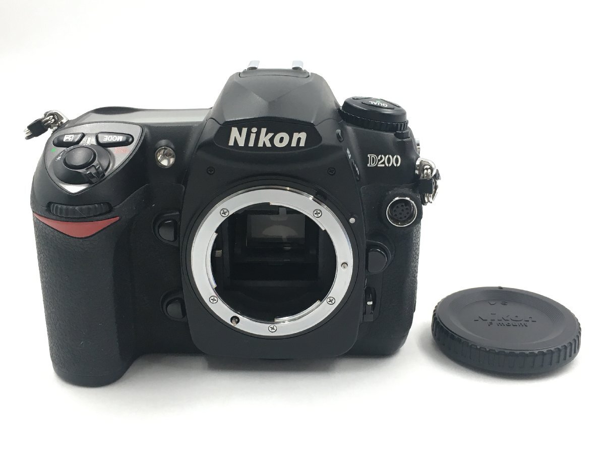 ♪▲【Nikon ニコン】デジタル一眼レフカメラボディ 難あり品 D200 0408 B 8_画像2