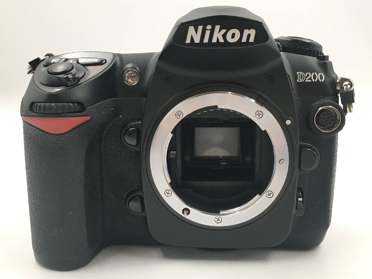 ♪▲【Nikon ニコン】デジタル一眼レフカメラボディ 難あり品 D200 0408 B 8_画像3