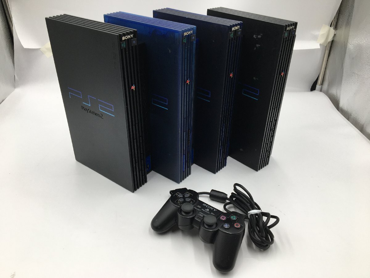 ♪▲【SONY ソニー】PS2 PlayStation2 本体/コントローラー 5点セット SCPH-50000MB/NH 他 まとめ売り 0409 2_画像1