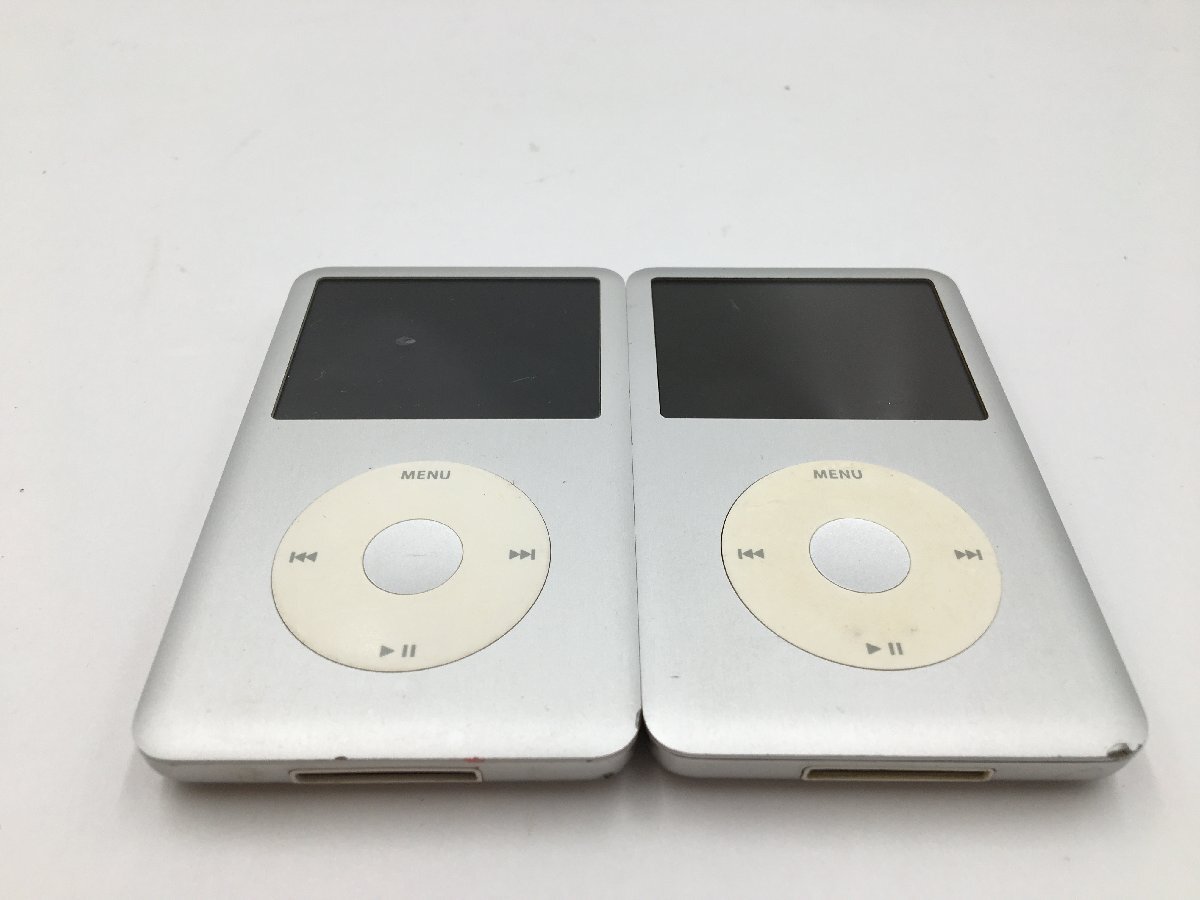 ♪▲【Apple アップル】iPod Classic MB562J PB562J 120GB 2点セット まとめ売り 0409 9の画像1