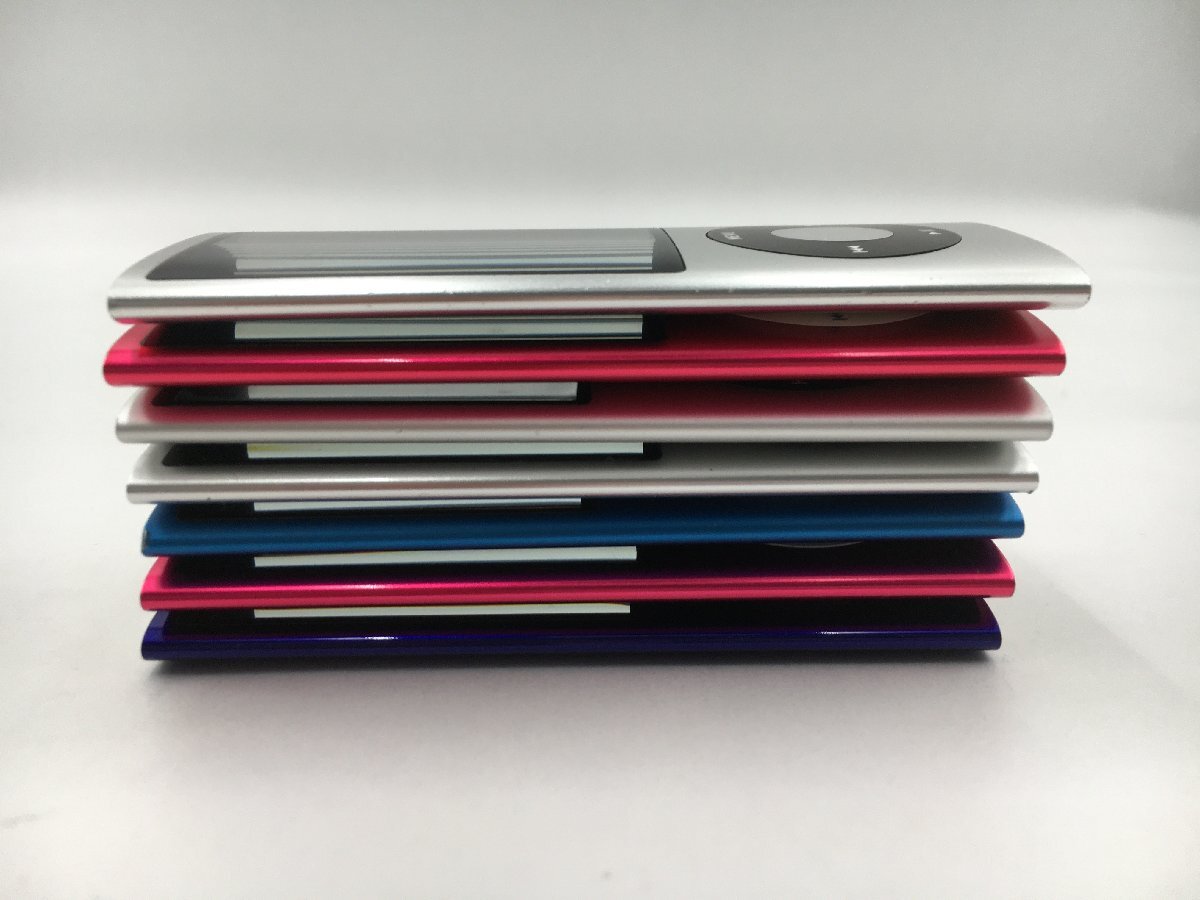 ♪▲【Apple アップル】iPod nano 第4世代 第5世代 MC027J MB732J 他 8GB 7点セット まとめ売り 0412 9の画像7