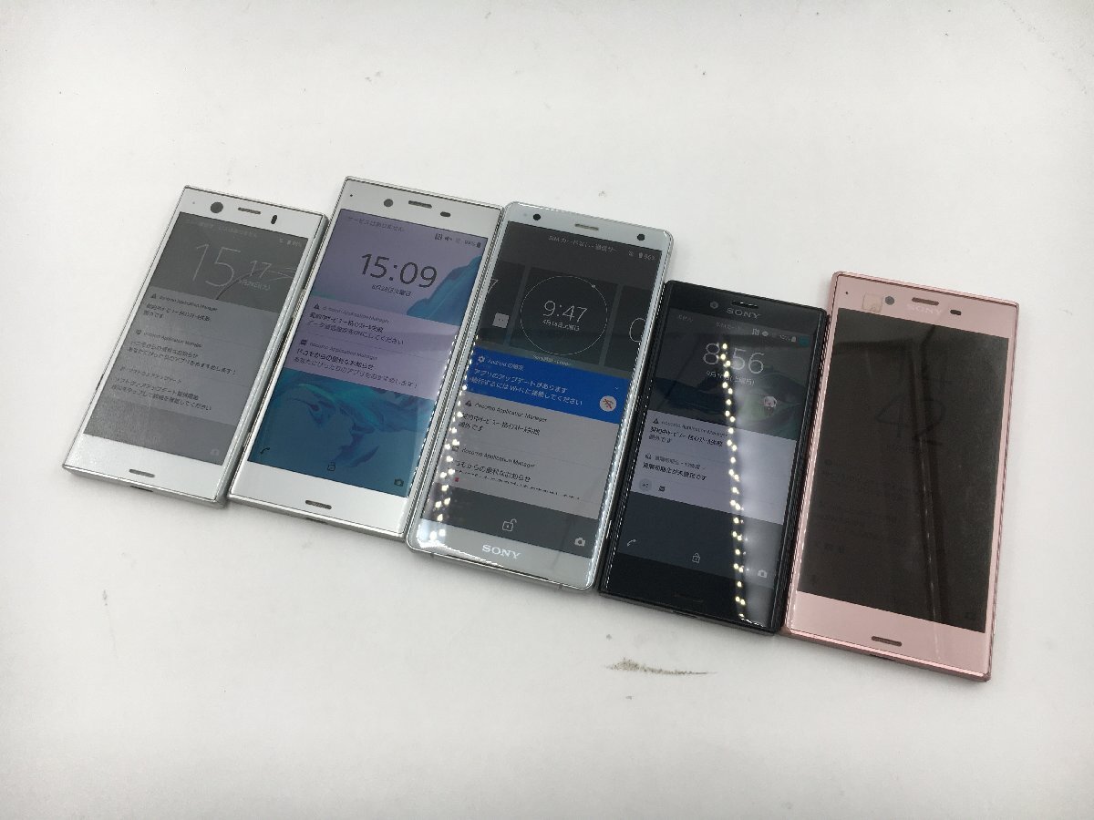 ♪▲【SONY ソニー】スマホ Android 部品取り au/docomo ○判定 5点セット SO-02K 他 まとめ売り 0412 11の画像1