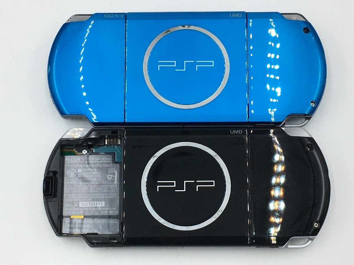 ♪▲【SONY ソニー】PSP PlayStation Portable 2点セット PSP-3000 まとめ売り 0412 7の画像3