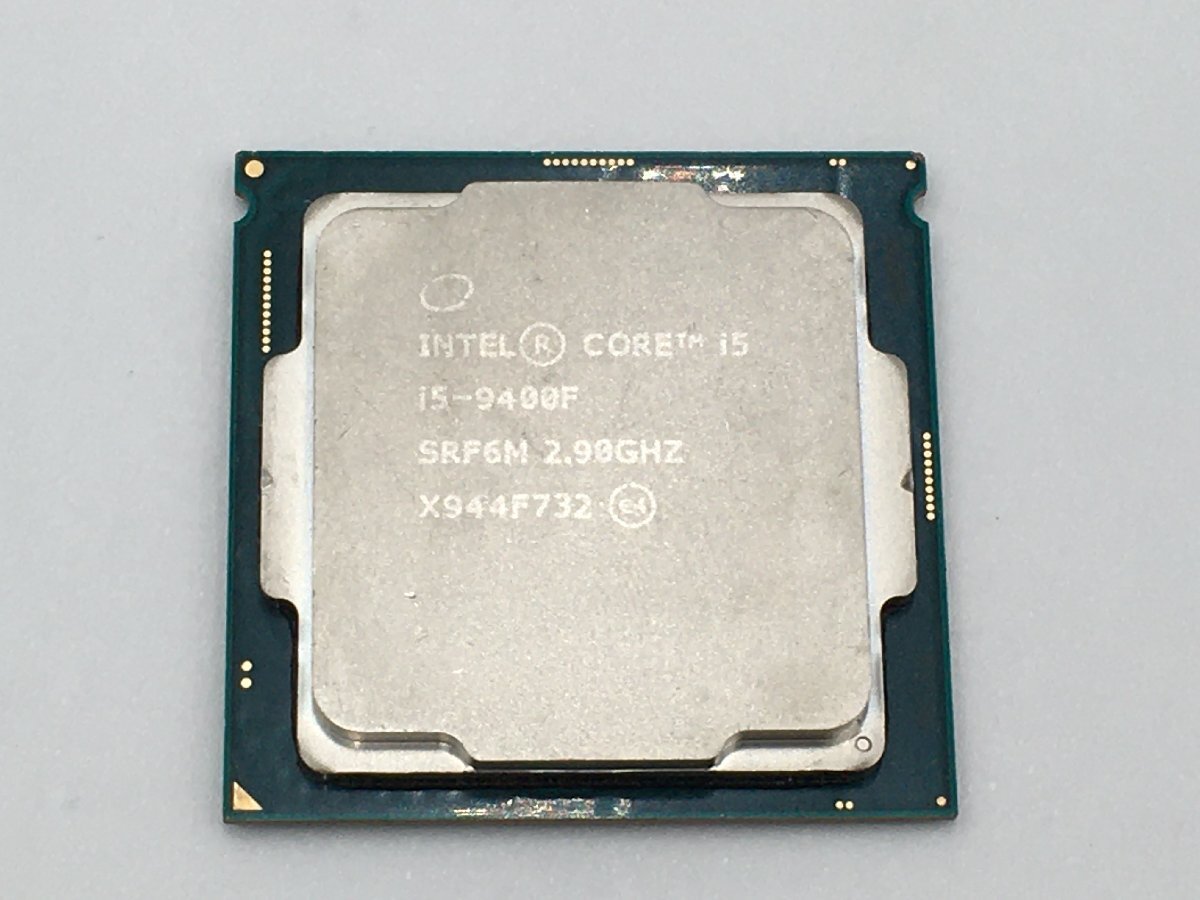 ♪▲【Intel インテル】Core i5-9400F CPU 部品取り SRF6M 0415 13_画像2