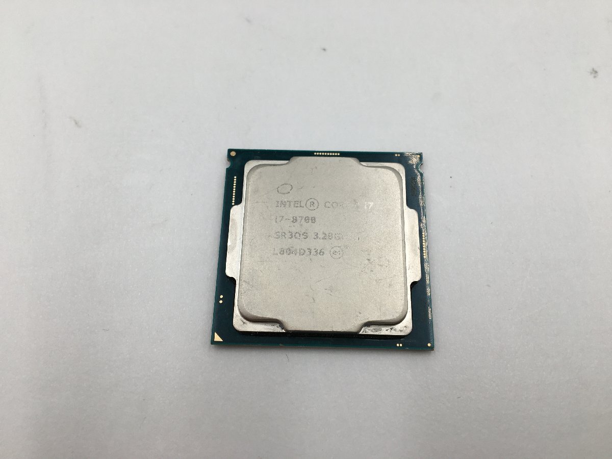 ♪▲【Intel インテル】Core i7-8700 CPU 部品取り SR3QS 0417 13の画像2