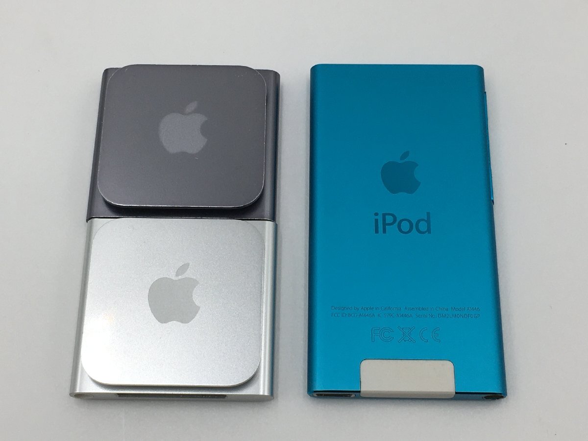 ♪▲【Apple アップル】iPod nano 第7世代 第6世代 MD477LL MC688J 他 8 16GB 3点セット まとめ売り 0417 9_画像3