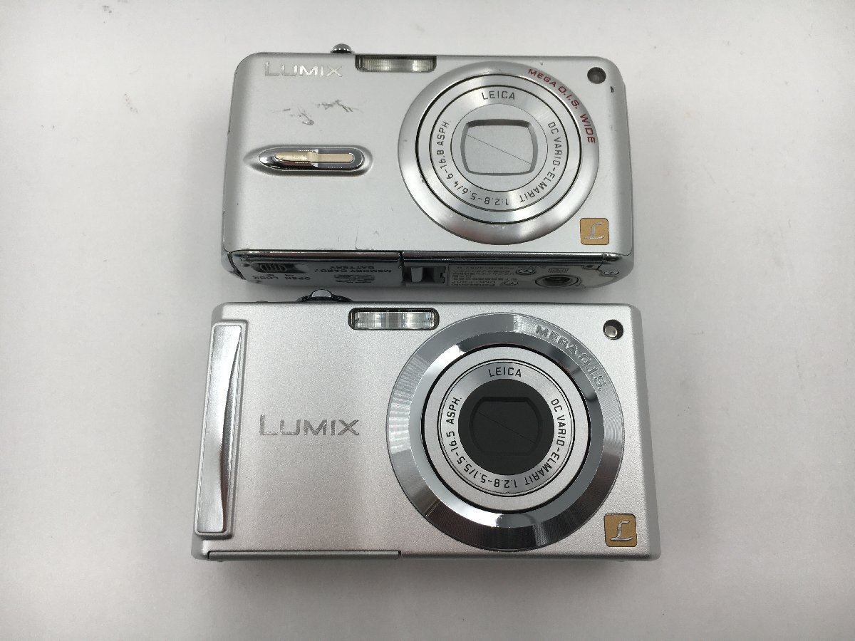 ♪▲【Panasonic パナソニック】コンパクトデジタルカメラ 2点セット LUMIX DMC-FX07/DMC-FS3 まとめ売り 0417 8の画像2