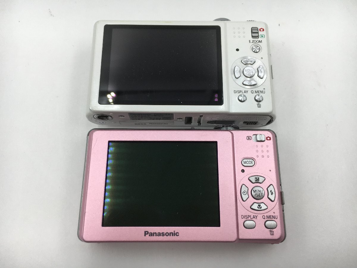 ♪▲【Panasonic パナソニック】コンパクトデジタルカメラ 2点セット LUMIX DMC-FS6/DMC-ZX1 まとめ売り 0417 8の画像3