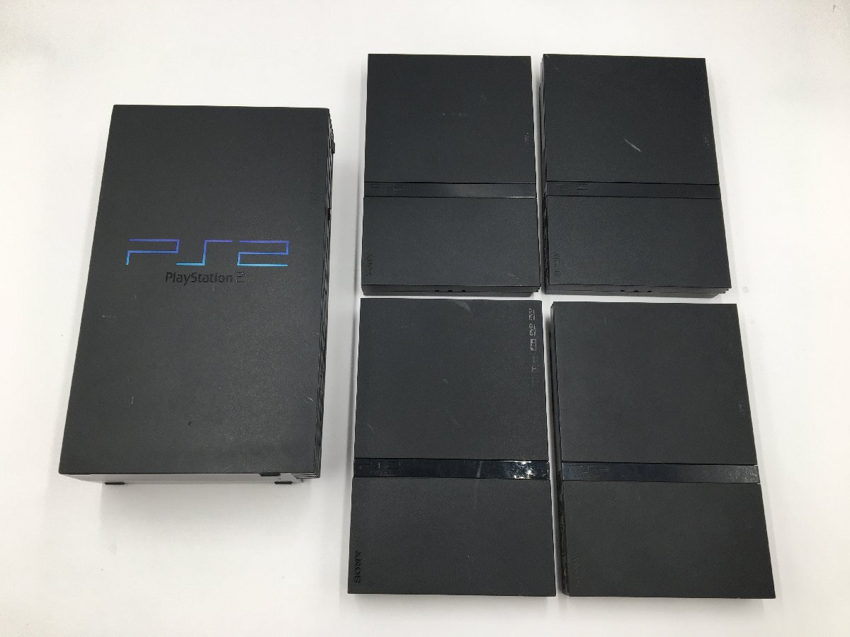 ♪▲【SONY ソニー】PS2 PlayStation2 本体 5点セット SCPH-77000 他 まとめ売り 0418 2_画像2