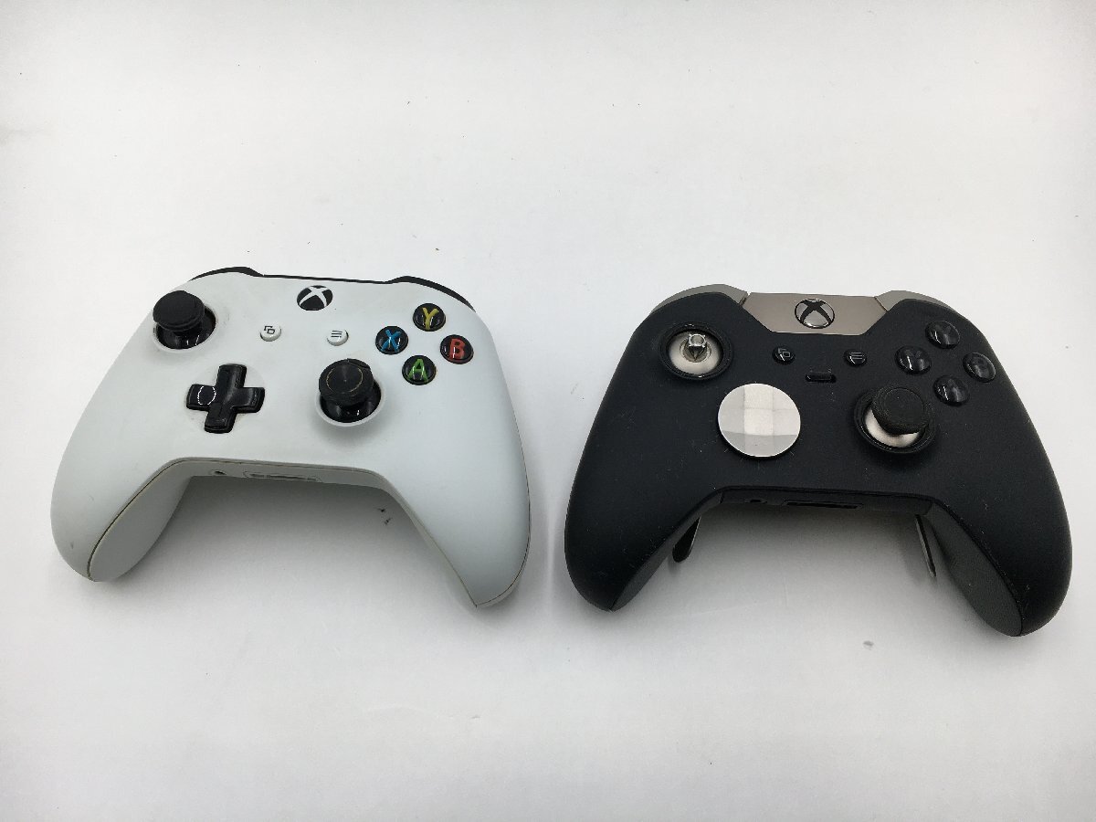 ♪▲【Microsoft マイクロソフト】XBOX ONE Elite ワイヤレスコントローラー 2点セット 1698/1708 まとめ売り 0418 6の画像2