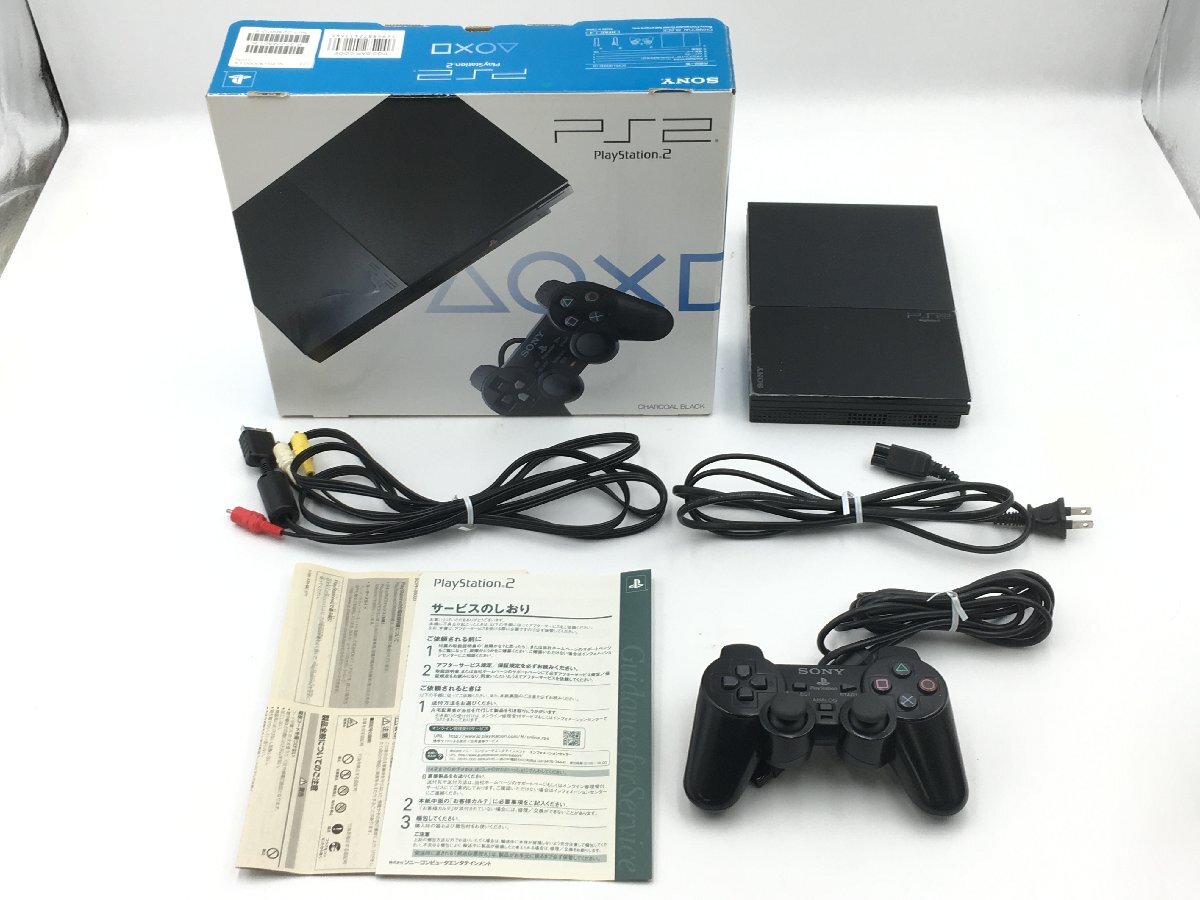 ♪▲【SONY ソニー】PS2 PlayStation2 本体 一式セット SCPH-90000 0418 2の画像2