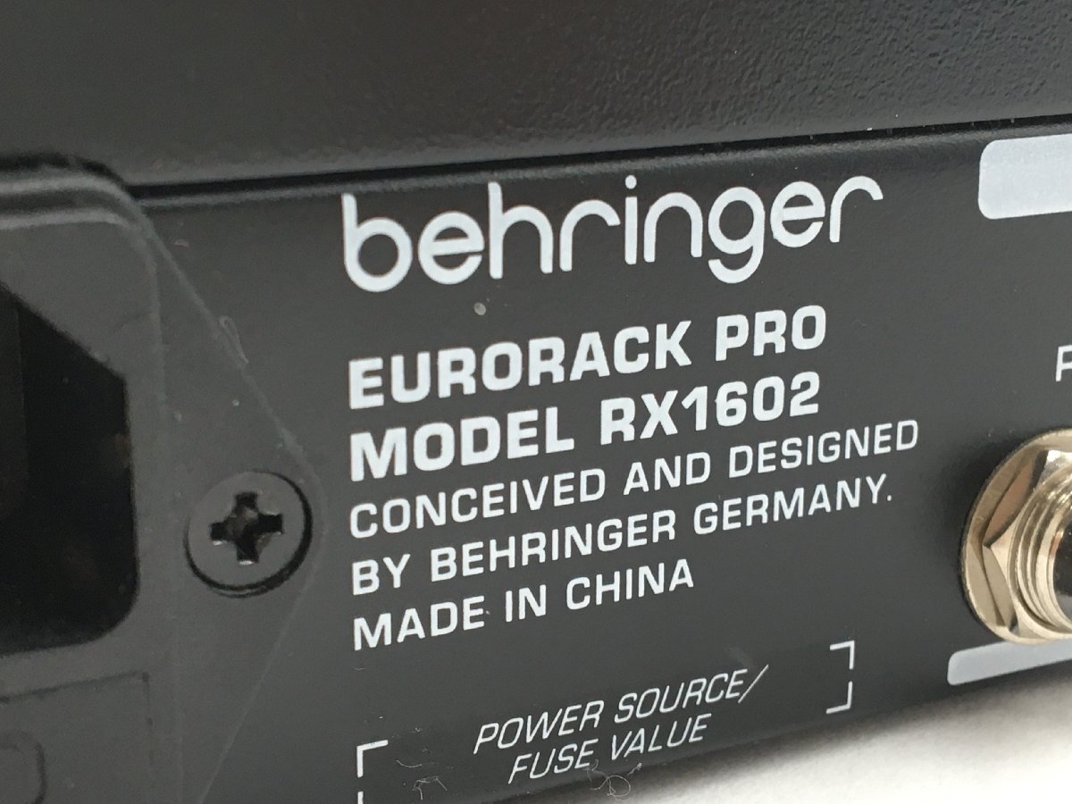 !^[behringer Behringer ] mixer RX1602 0423 4