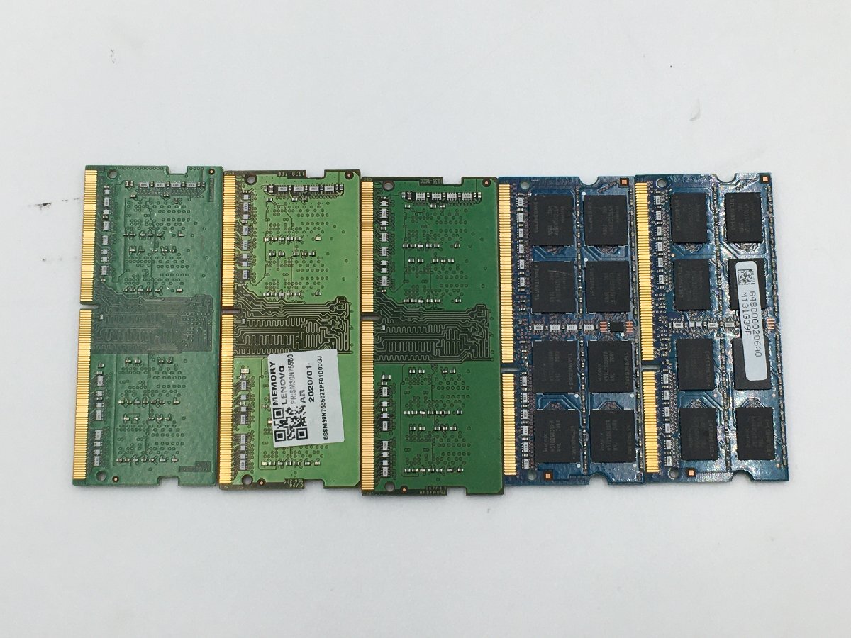 ♪▲【SK hynix】ノートPC用 メモリ 4GB 大量 部品取り 15点セット まとめ売り 0423 13の画像7