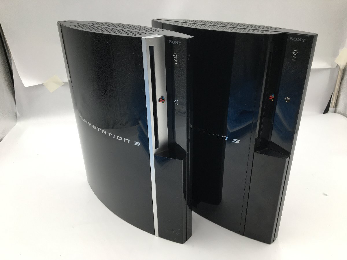 !^[SONY Sony ]PS3 PlayStation3 40/20GB 2 point set CECHH00/CECHB00 set sale 0424 2