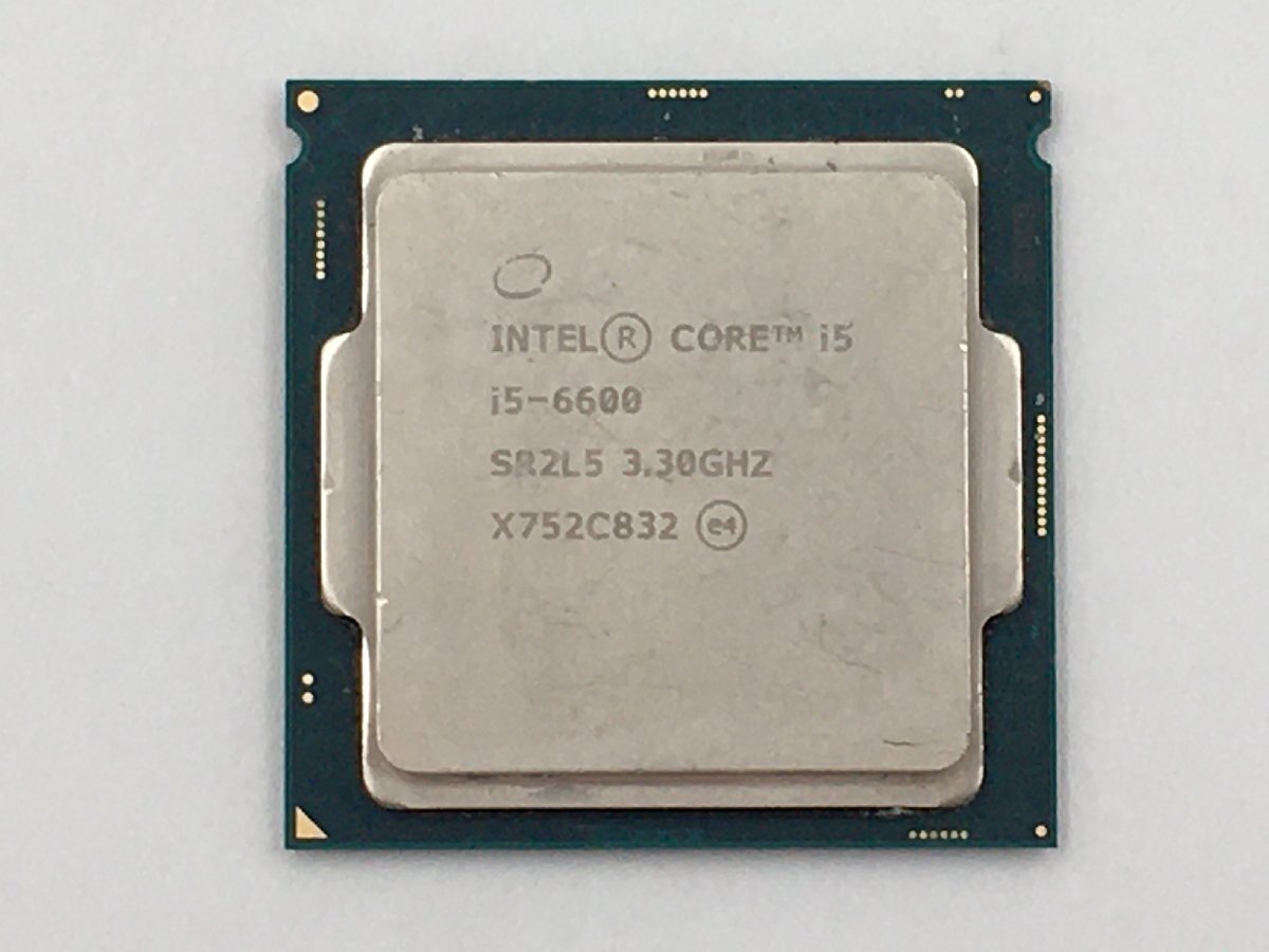♪▲【Intel インテル】Core i5-6600 CPU 部品取り SR2L5 0424 13の画像1