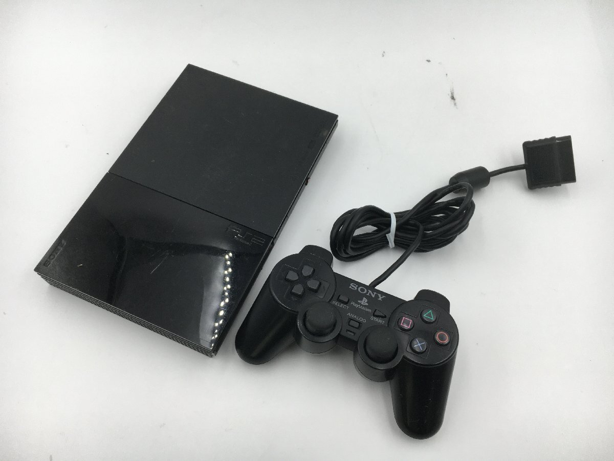 ♪▲【SONY ソニー】PS2 PlayStation2 本体/コントローラー 2点セット SCPH-90000 他 まとめ売り 0424 2の画像1