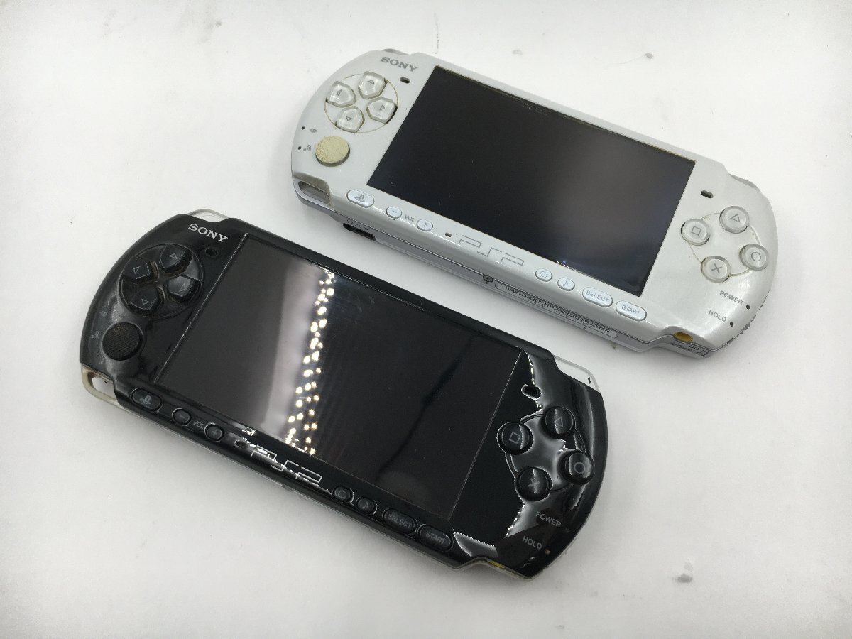 ♪▲【SONY ソニー】PSP PlayStation Portable 2点セット PSP-3000 まとめ売り 0424 7の画像1