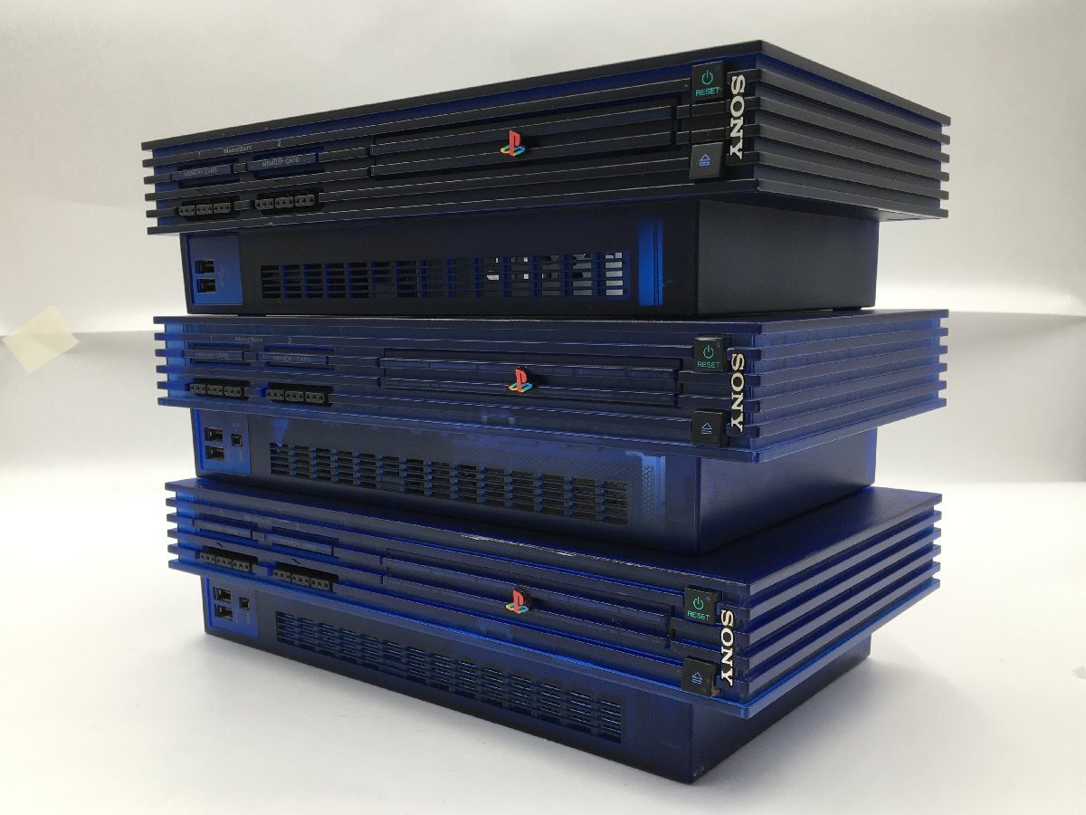 ♪▲【SONY ソニー】PS2 PlayStation2 本体/コントローラー 6点セット SCPH-50000 MB/NH 他 まとめ売り 0425 2の画像4