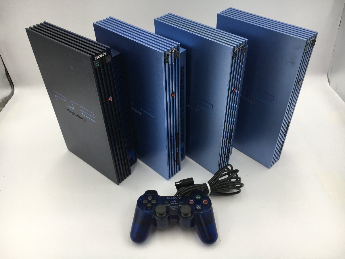 ♪▲【SONY ソニー】PS2 PlayStation2 本体/コントローラー 5点セット SCPH-50000 MB/NH 他 まとめ売り 0425 2_画像1