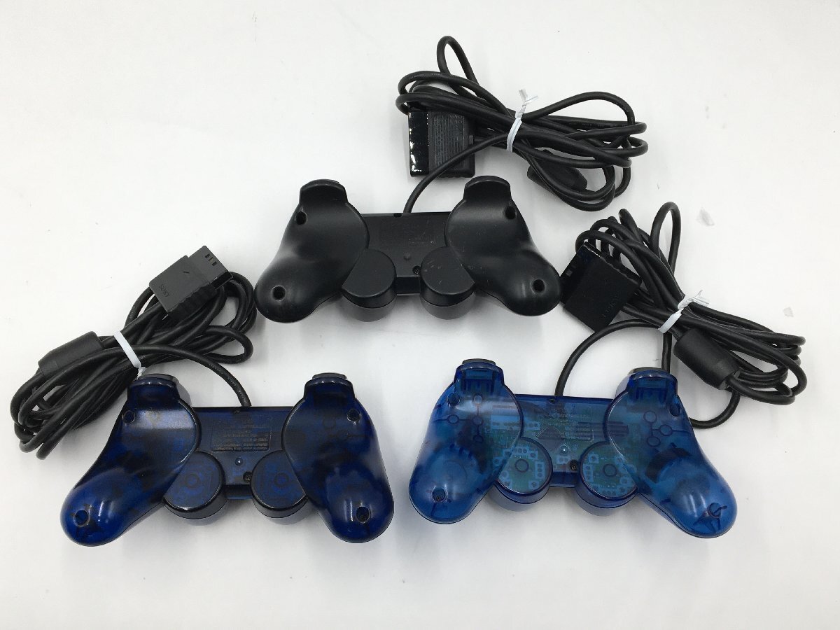 ♪▲【SONY ソニー】PS2 PlayStation2 本体/コントローラー 6点セット SCPH-50000 MB/NH 他 まとめ売り 0425 2の画像9