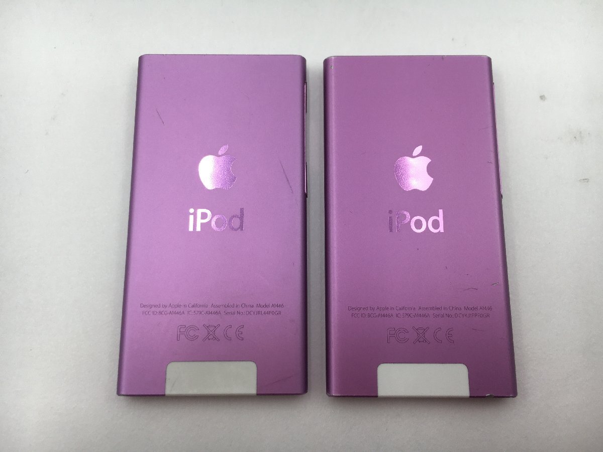 ♪▲【Apple アップル】iPod nano 第7世代 MD479J 16GB 2点セット まとめ売り 0425 9の画像3