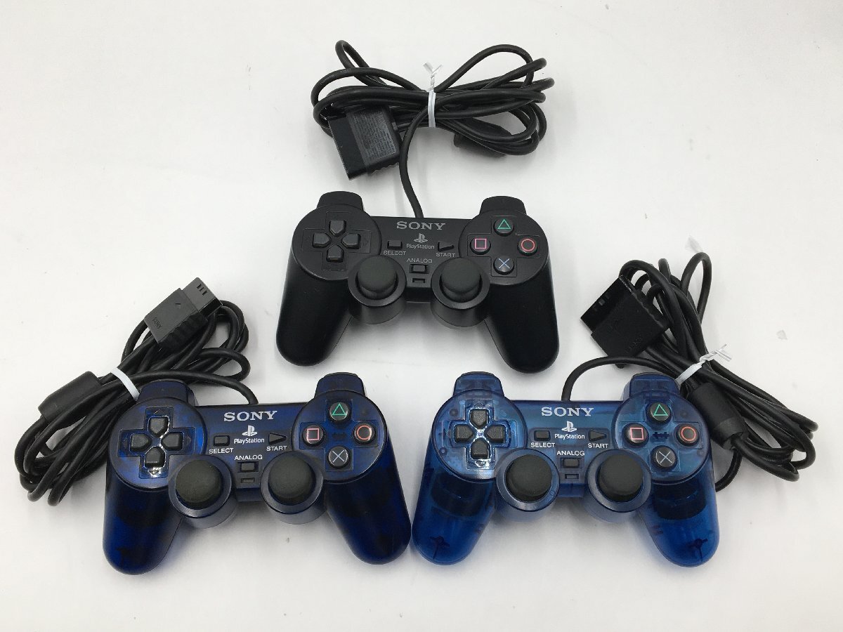 ♪▲【SONY ソニー】PS2 PlayStation2 本体/コントローラー 6点セット SCPH-50000 MB/NH 他 まとめ売り 0425 2の画像8