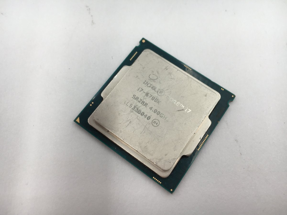 ♪▲【Intel インテル】Core i7-6700K CPU 部品取り SR2BR 0426 13の画像1