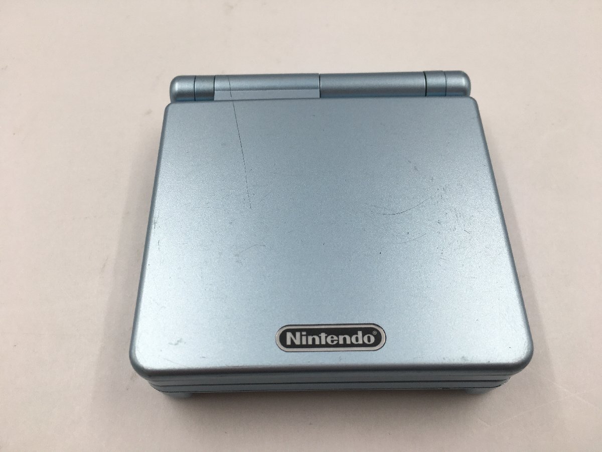 ♪▲【Nintendo ニンテンドー】ゲームボーイアドバンスSP パールブルー AGS-001 0429 7の画像2