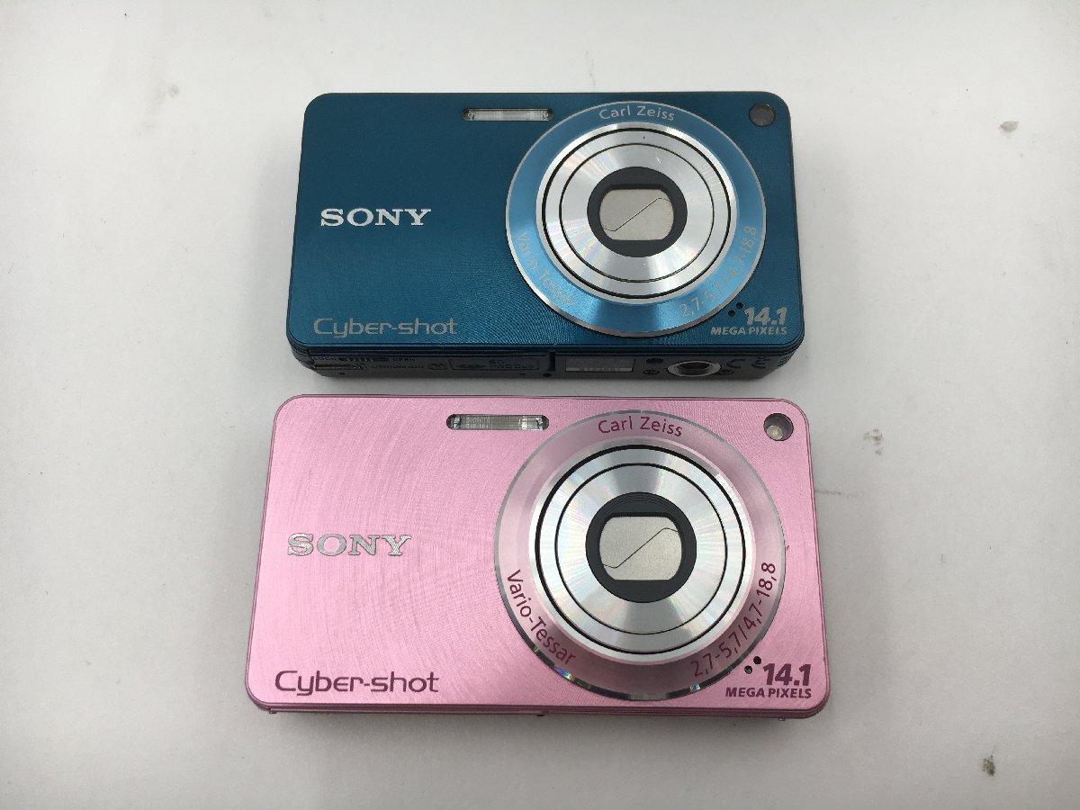 ♪▲【SONY ソニー】コンパクトデジタルカメラ 2点セット DSC-W350 まとめ売り 0429 8_画像2
