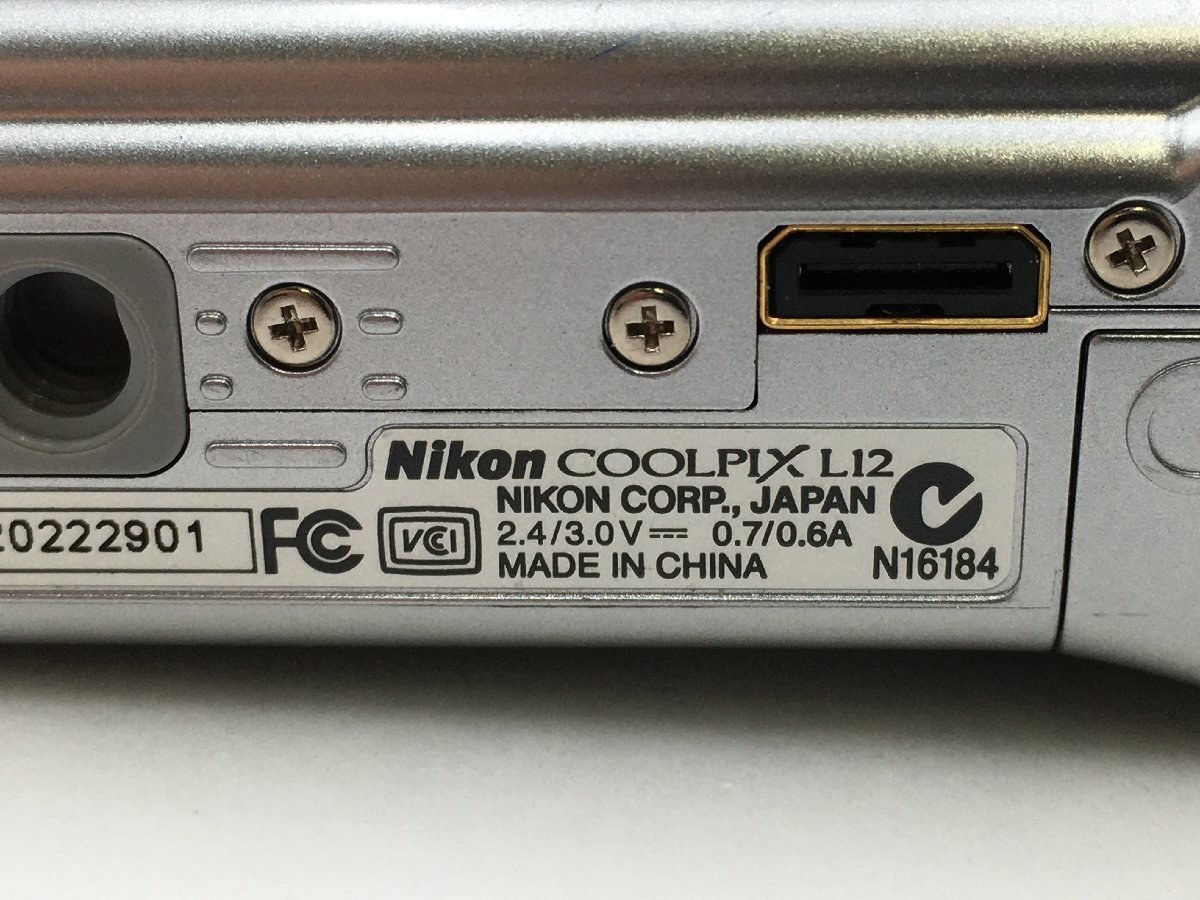 ♪▲【Nikon ニコン】コンパクトデジタルカメラ COOLPIX L12 0429 8の画像8