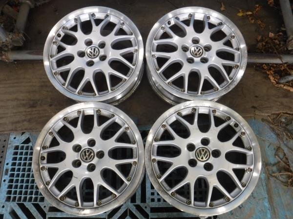 送料無料☆BBS RS771 ホイール 4本 16×6.5ｊ OFF+42 5穴 PCD100 16インチ☆33823_画像1