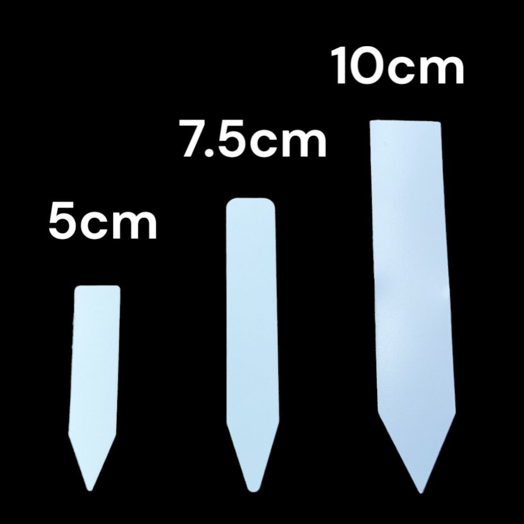 【24時間以内発送】最安 園芸ラベル  10cm×2cm 100枚 プランツタグ