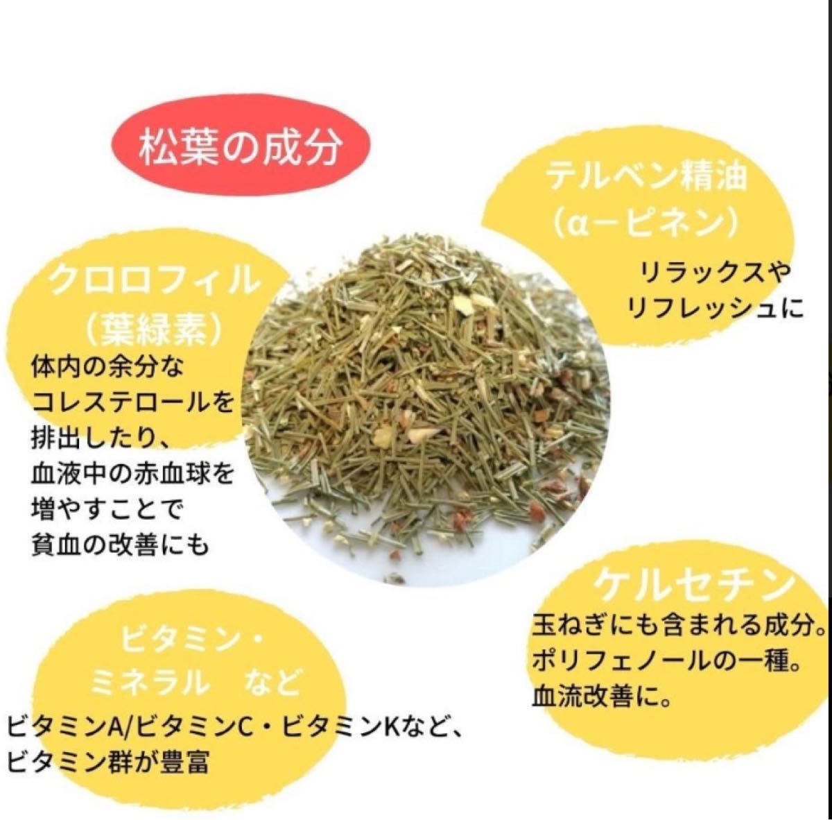 【自生の松葉茶】徳島県産 野草茶 健康茶 お茶 ポリフェノール ビタミン クロロフィル 無農薬 クーポン利用 クーポン消化 