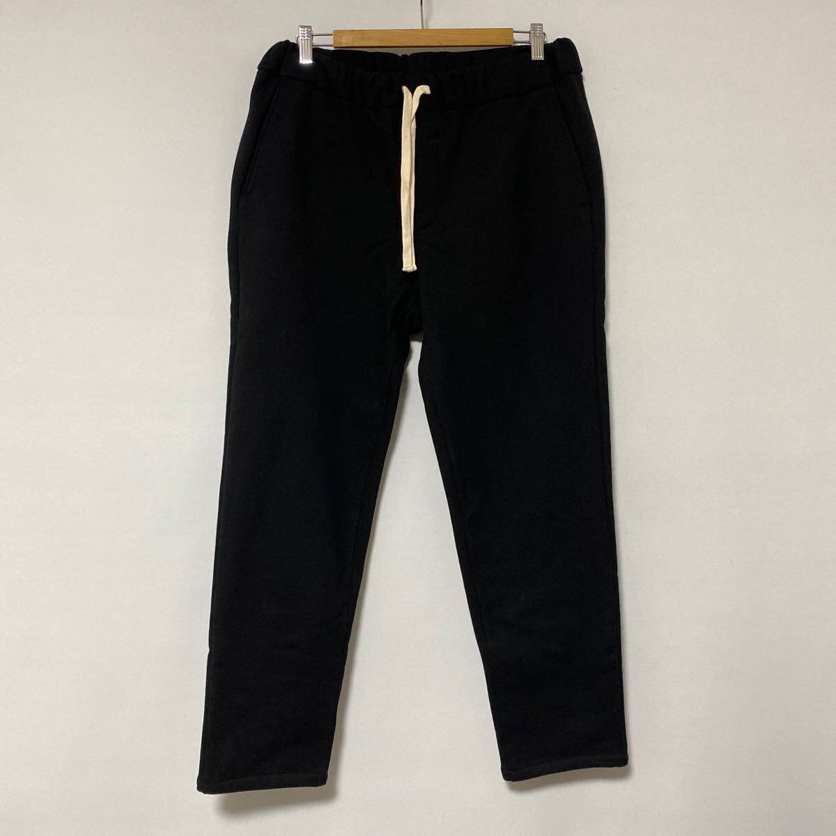 新品 RHC ヘビー ウェイト スウェット パンツ L ブラック BLACK Ron Herman ロンハーマン カリフォルニア California sweat pants スリムの画像1
