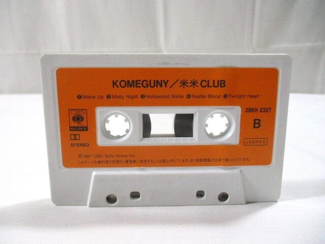 【127】『 カセットテープ KOMEGUNY / 米米CLUB 28KH-2327 』の画像6