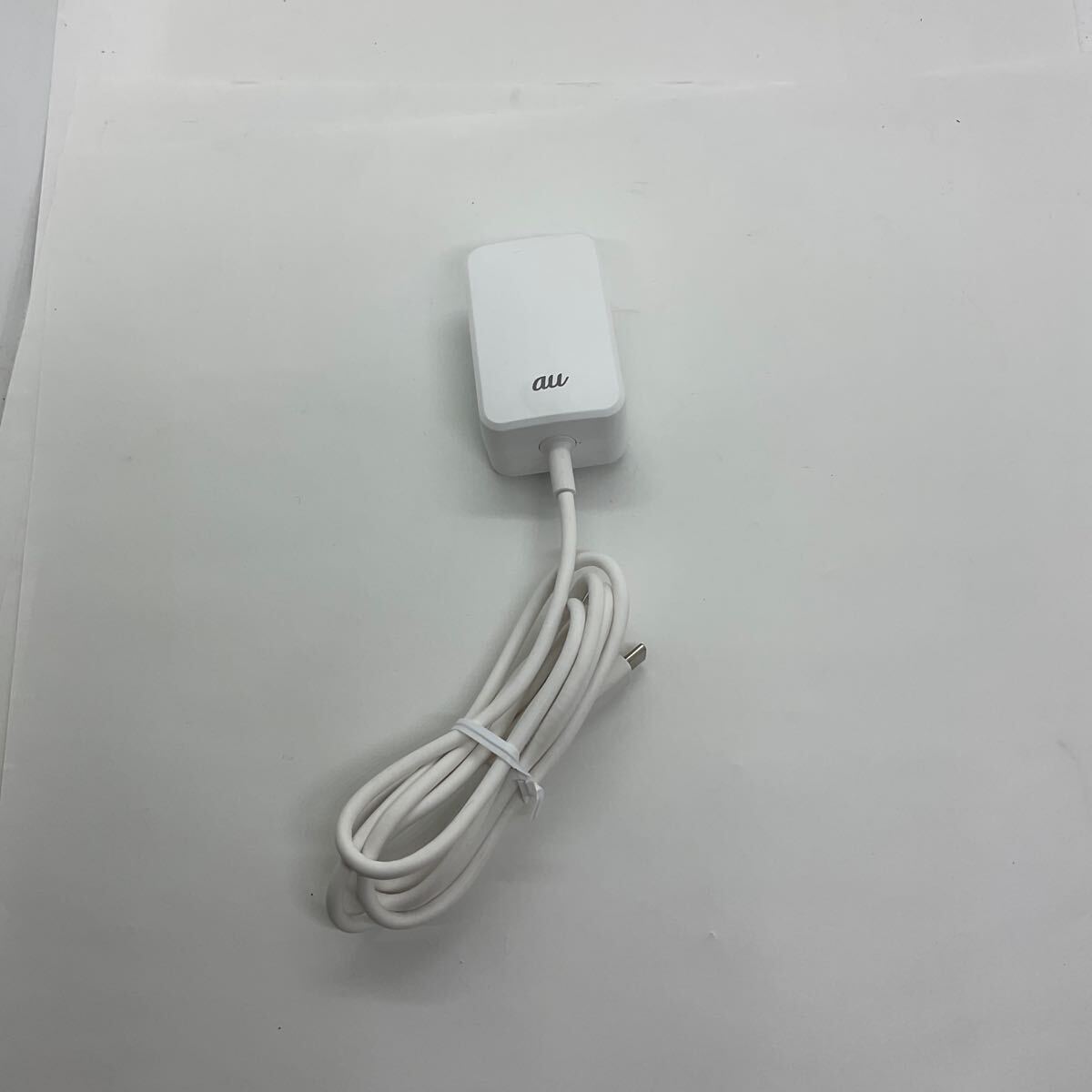 *(412-2) [au original ] USB TypeC common AC adapter 01 KDDI 0601PQA used beautiful goods 