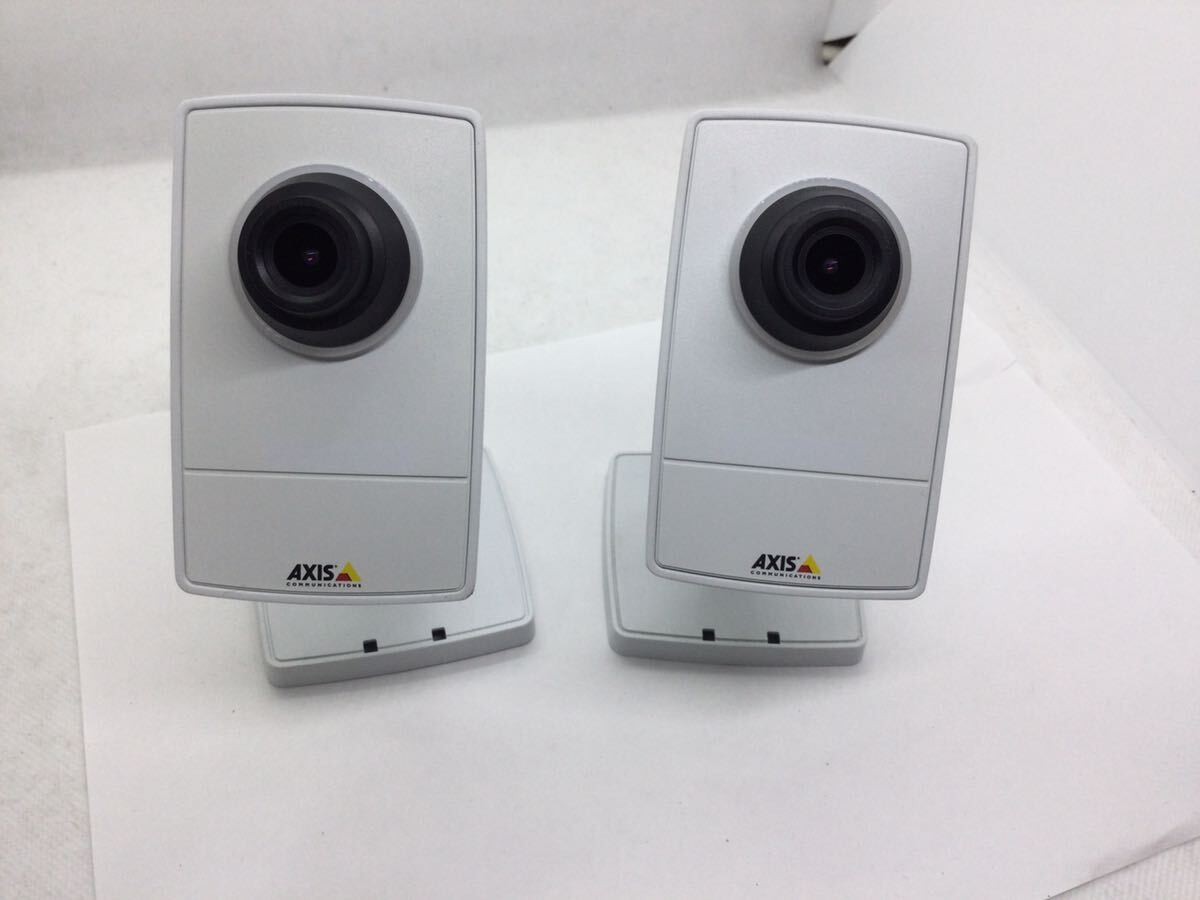 ◆04077) AXIS M1025 1080p HD Network Cameraネットワークカメラ 動作品　2個セット_画像1