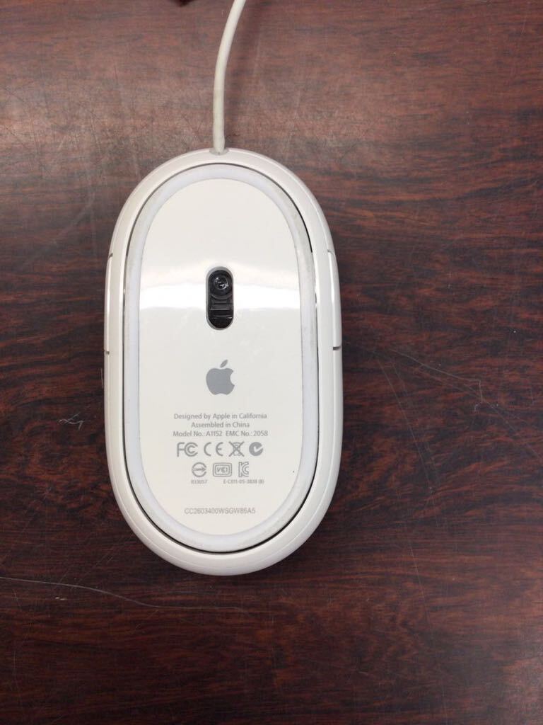◆04030)Apple Mighty Mouse A1152 アップル マイティマウスの画像5